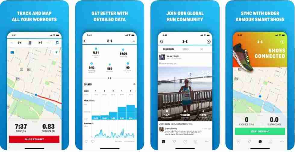 under armour running app