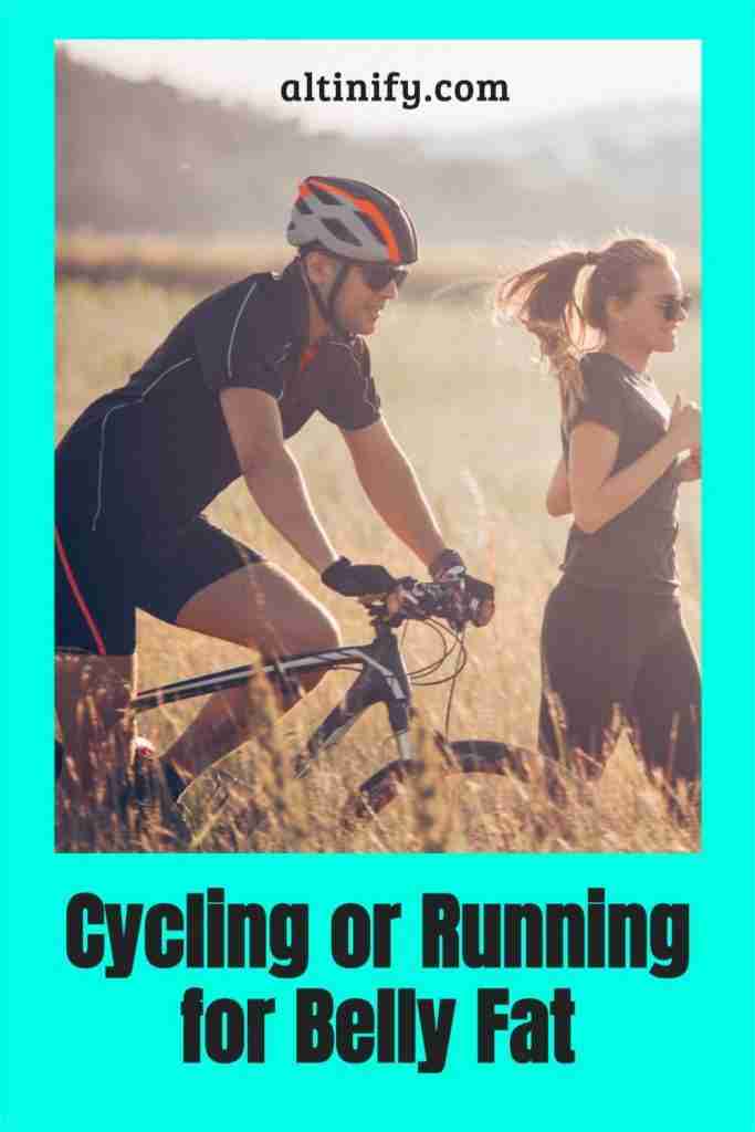 is cycling good for belly fat