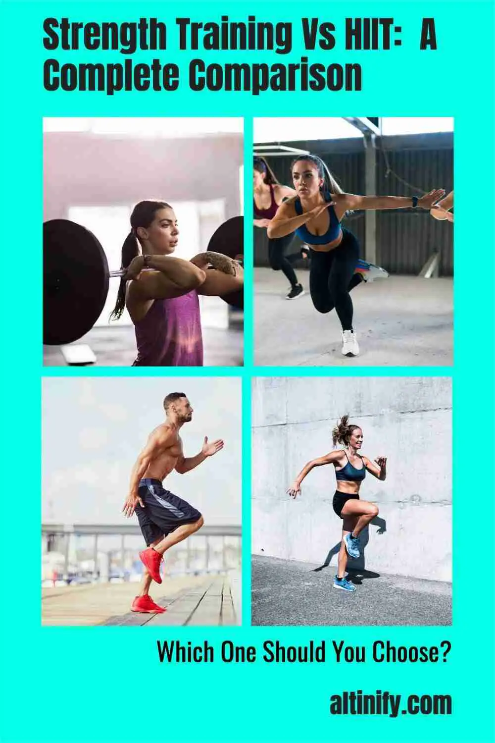 Strength Training Vs HIIT:  A Complete Comparison