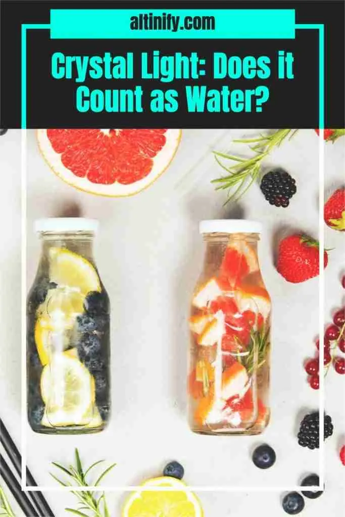 Crystal Light Does It Count As Water? Altinify