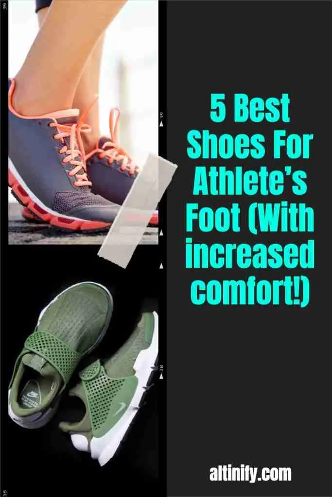 5 Best Shoes For Athlete's Foot (With Increased Comfort!) Altinify
